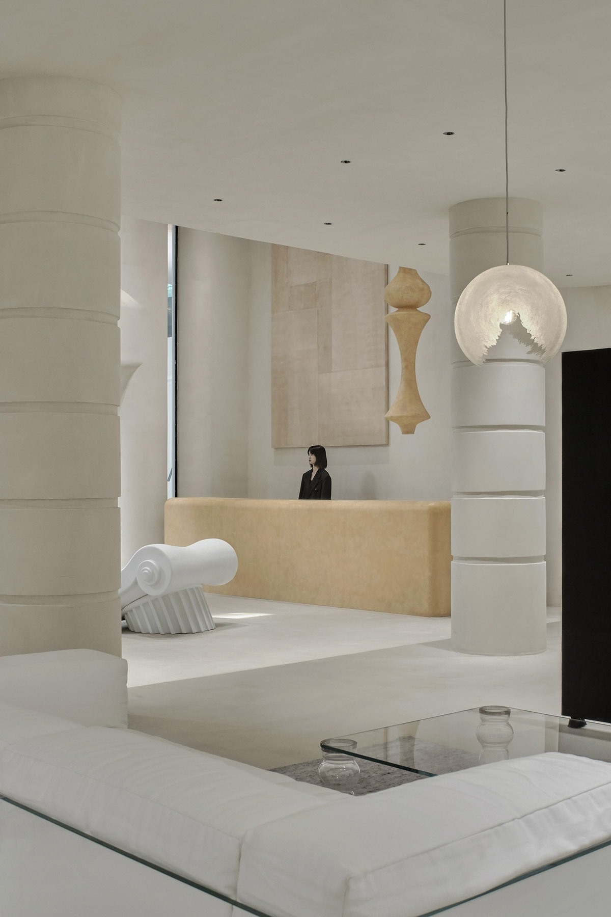 One Fine Day Studio & Partners creates grey-toned interiors for Maó store in Guangzhou