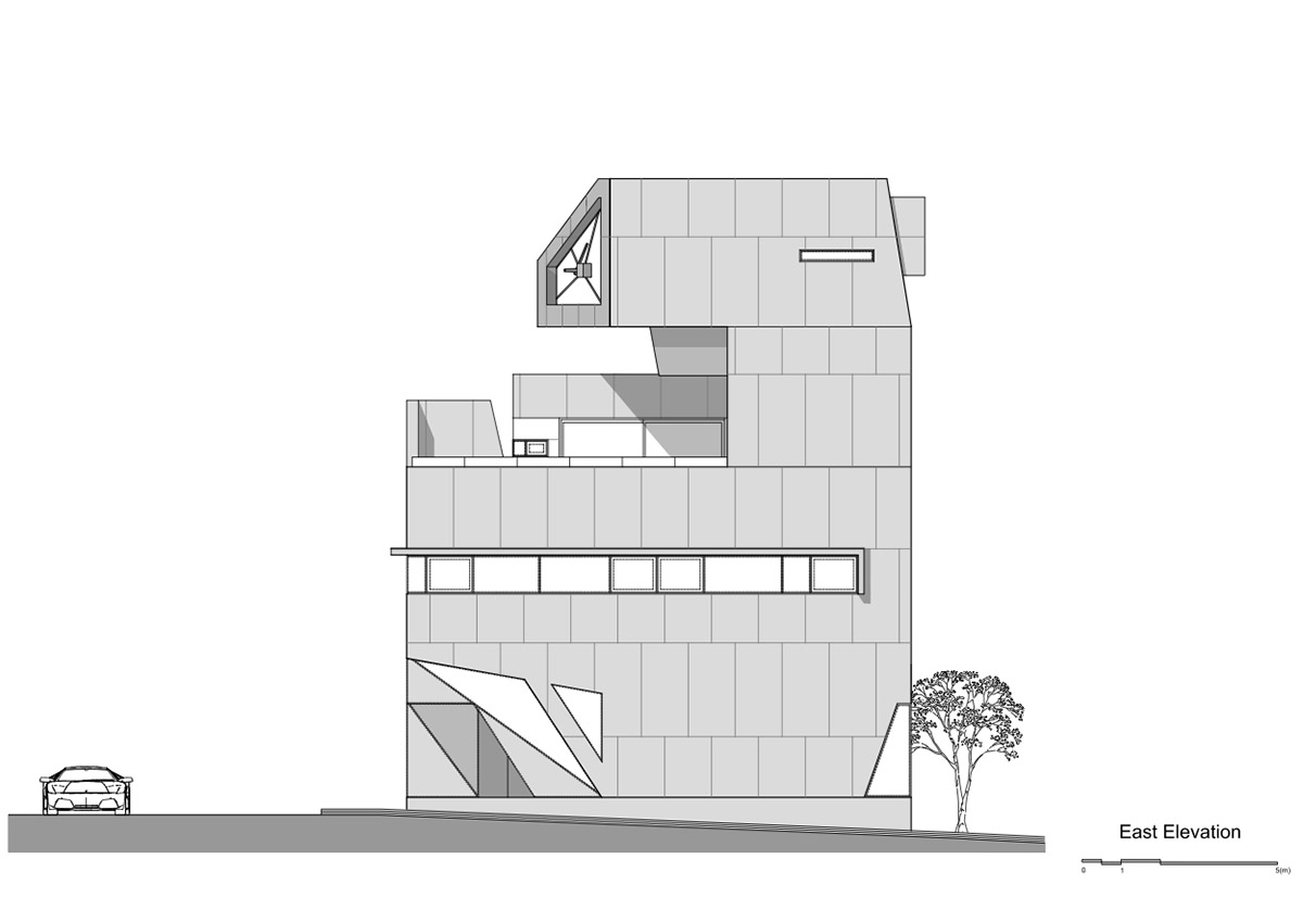 Moon Hoon completes owl-shaped housing in South Korea