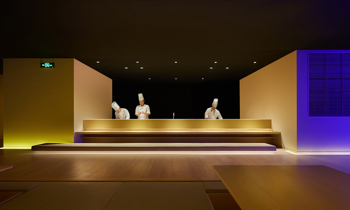 Hip-pop Architectural Decoration Design completes Setsugekka Cuisine with ultra-clear glass