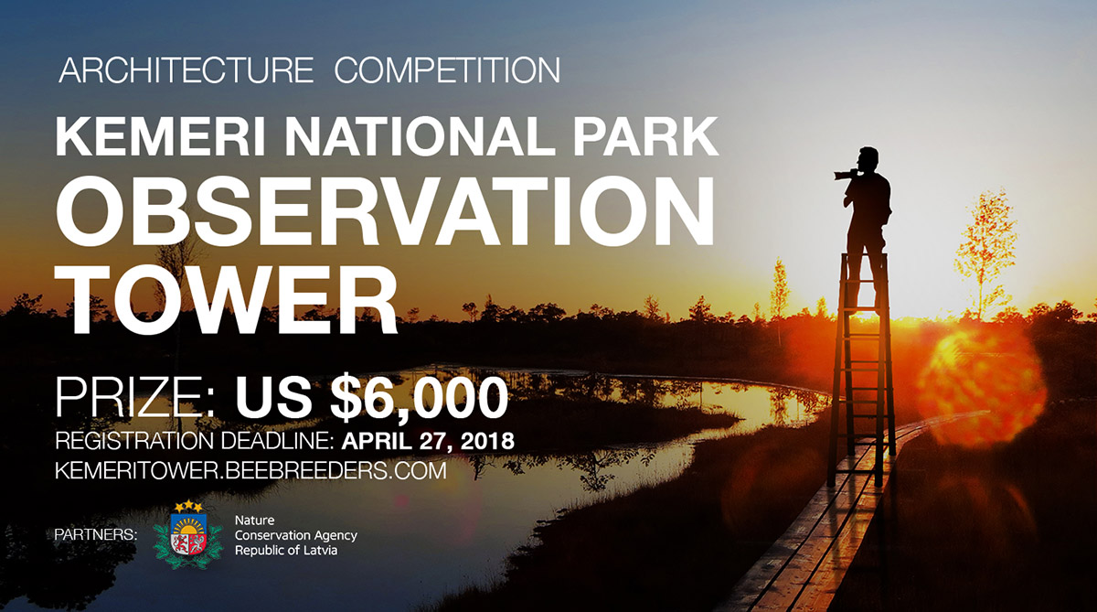 Call for submissions to design a new observation tower in Latvia’s National Park