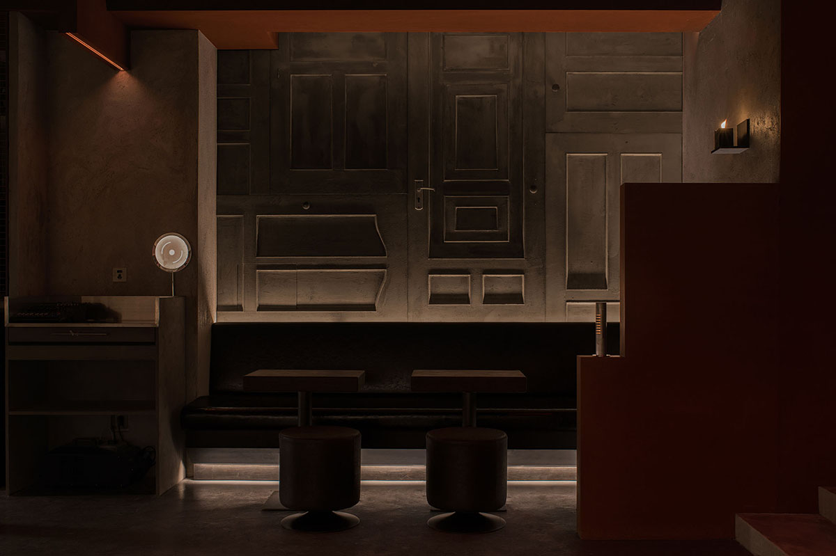 All Design Studio uses bold elements and soft lighting to create Lieben Bar in Shanghai