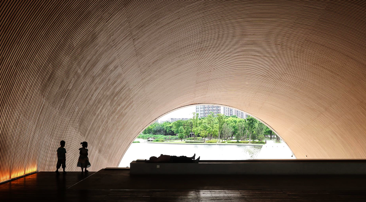 Yueqi Jazzy Li photographs Tadao Ando’s Shanghai Poly Grand Theatre