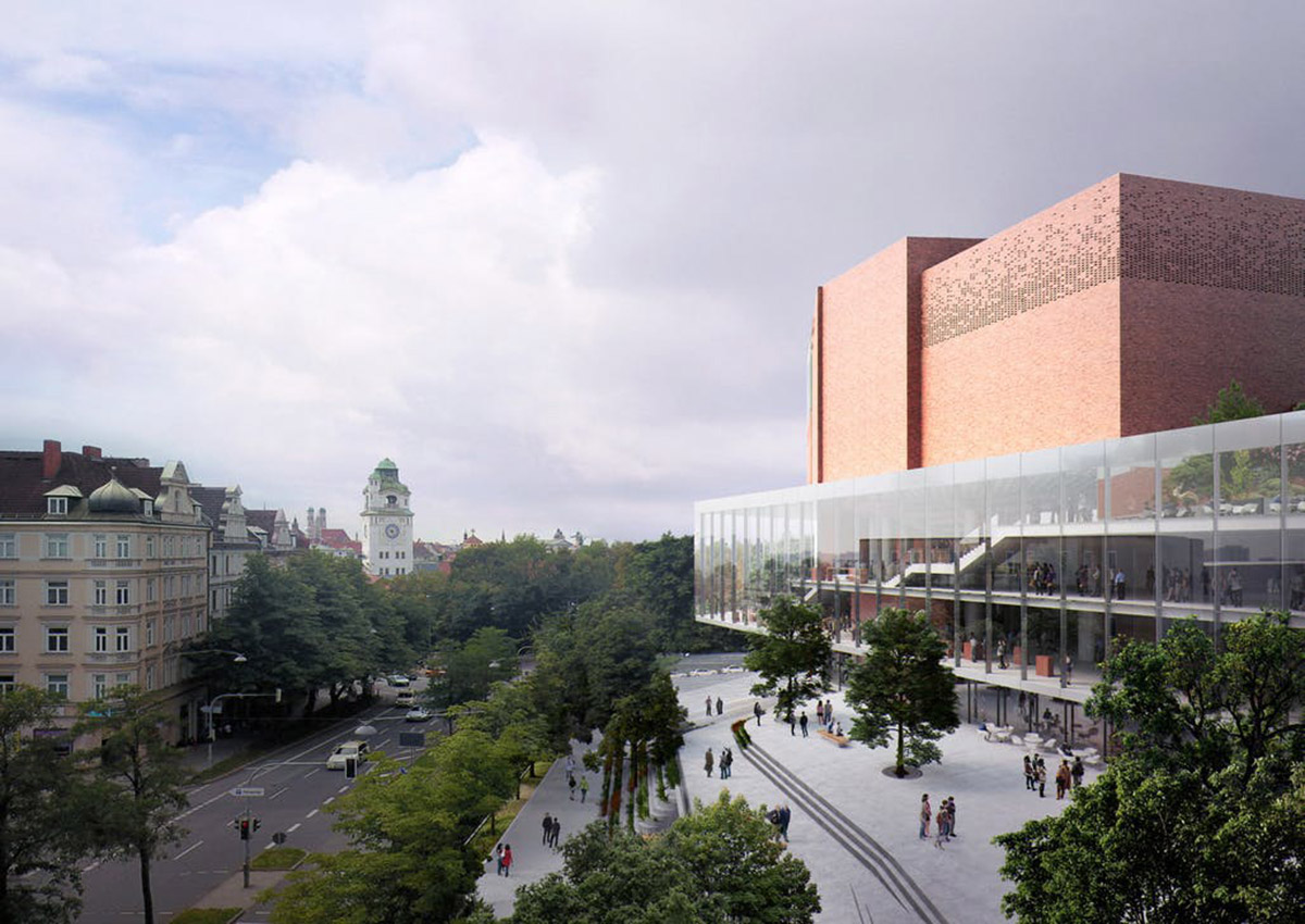 HENN to revamp Europe's largest cultural centre with fully transparent podium in Munich