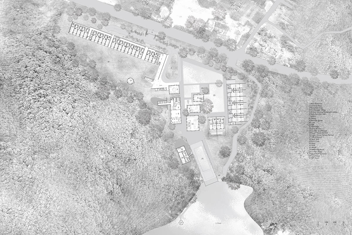 Vector Architects transforms old disused sugar mill into a hotel in China