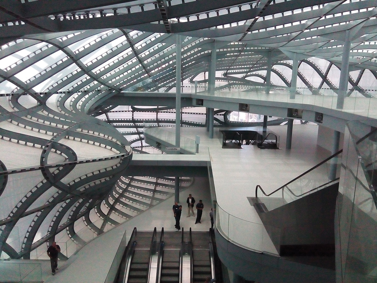 The Rome Convention Center narrated by those who have built it