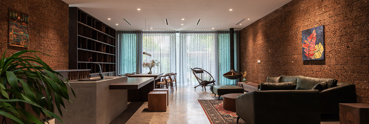 Nemo Studio's Vietnamese Villa AD8 brings tropical atmosphere inside with natural elements