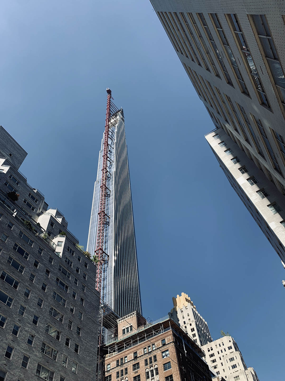 Newly unveiled interiors mark completion of slender supertall 111 West 57th  Street