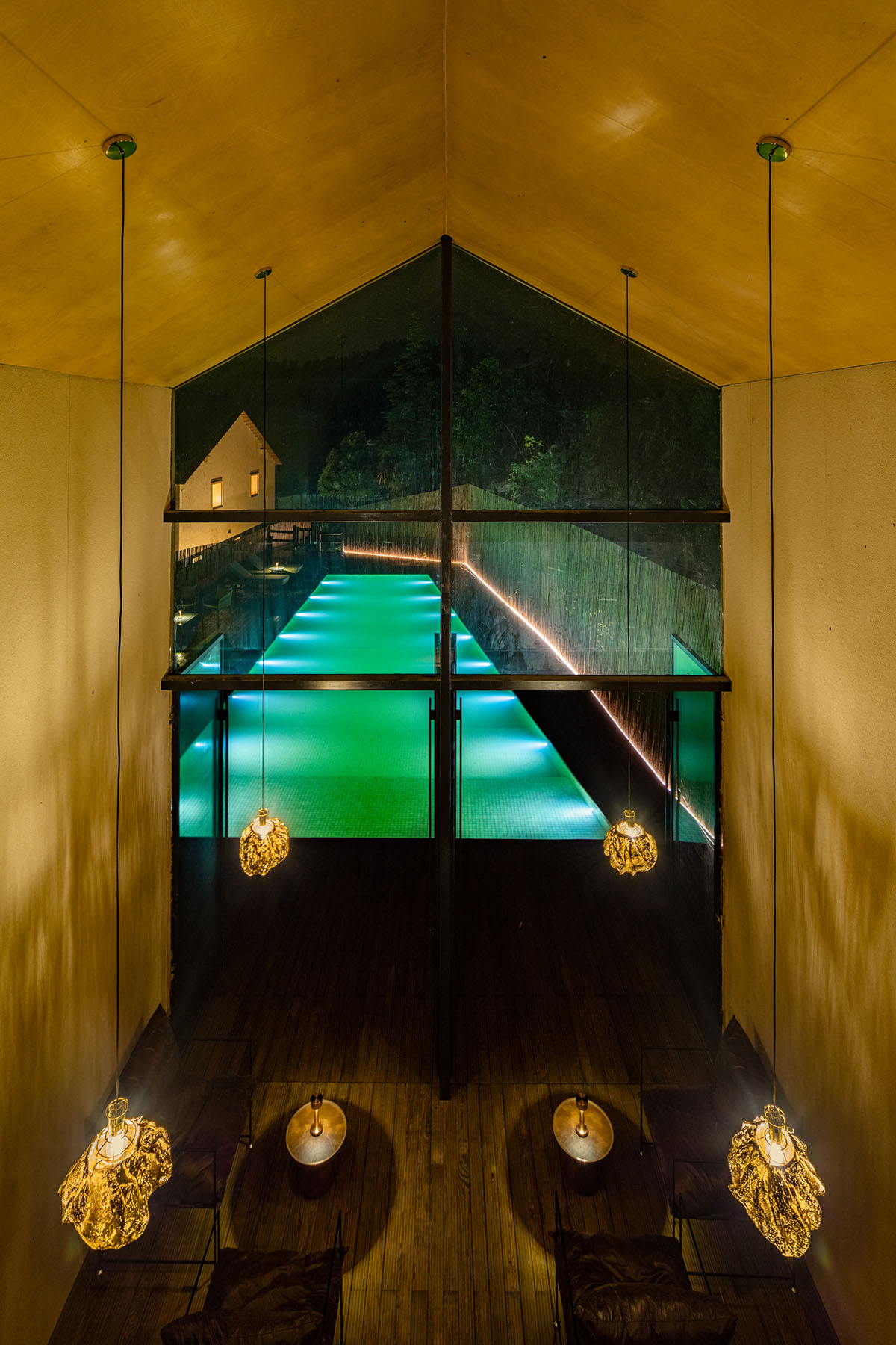 kooo architects built retreat village by using local materials on hills of Zhejiang