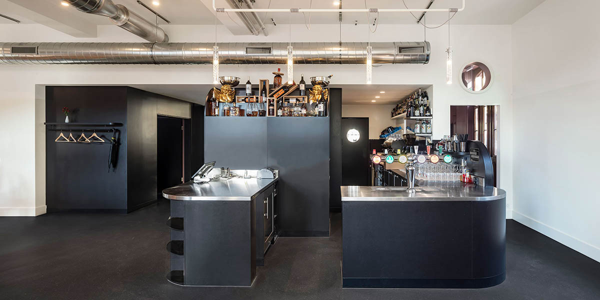 FDR Studio completes Parterre One Restaurant in pastel tones in the heart of Basel