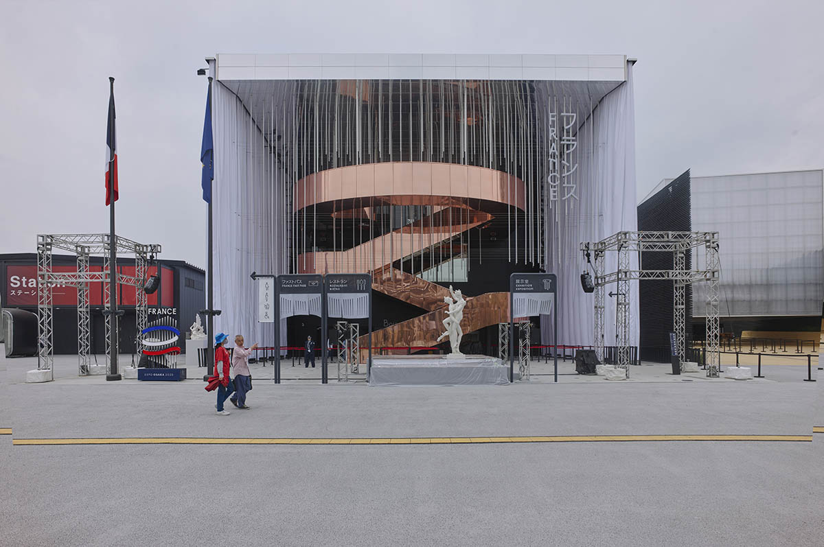 Coldefy and CRA reveals French Pavilion that acts as a 