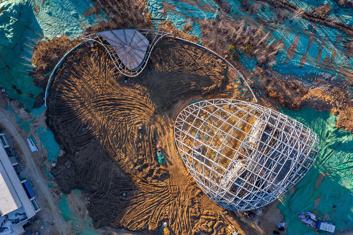 Construction is underwell on MAD's floating Aranya “Cloud