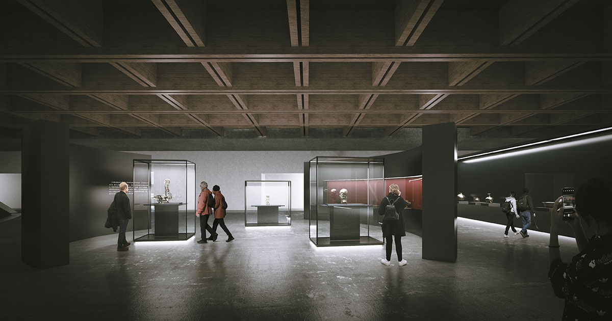 MAD reveals Sanxingdui Museum that is enlivened like