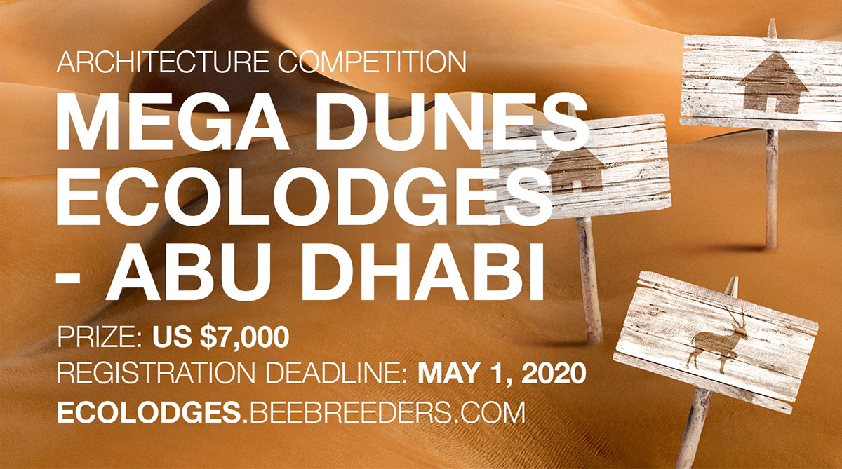 Call for registrations to Mega Dunes Ecolodges Abu Dhabi competition