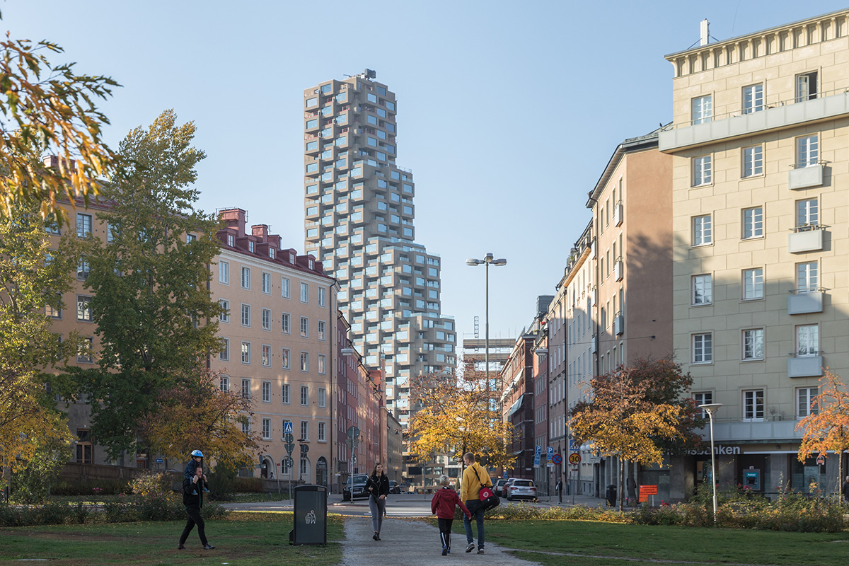 Oma Completes Norra Tornen Tower In Stockholm With Stack Of Mega