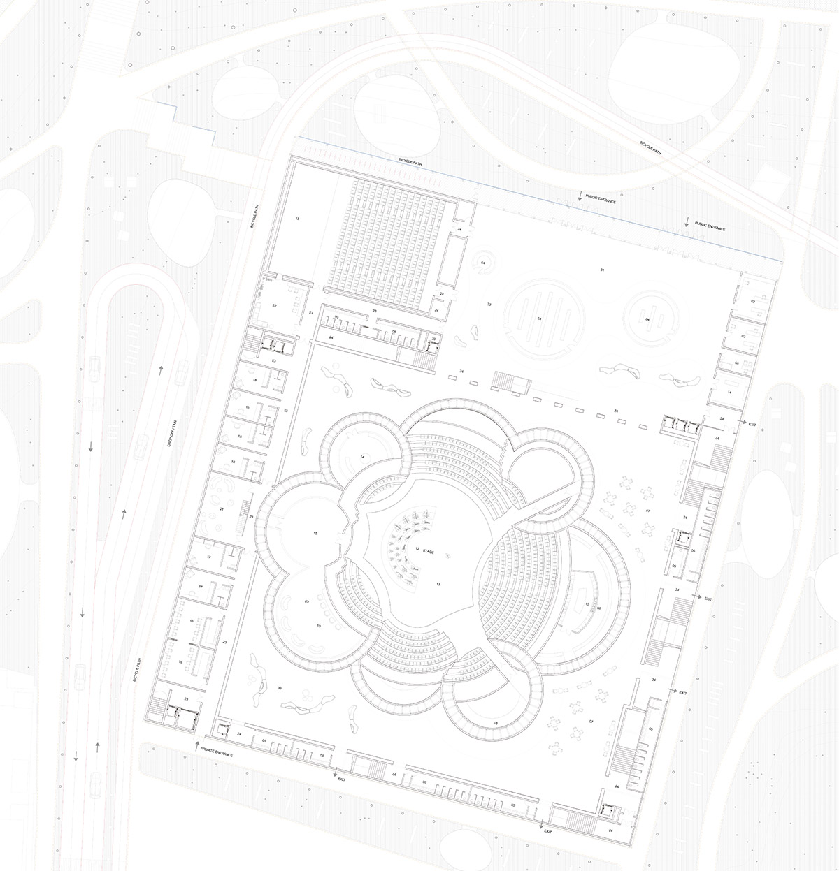 Naza Arquitectura y Diseño releases its competition proposal for Vilnius Concert Hall in Lithuania