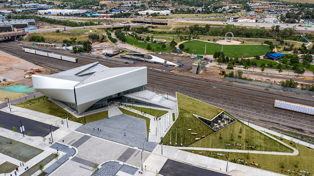 Diller Scofidio + Renfro reveals its spiraling US Olympic and Paralympic Museum in Colorado