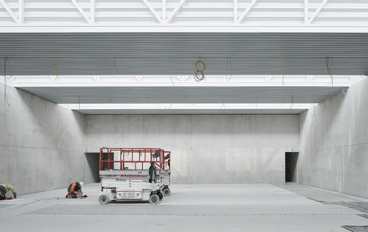 Bevk Perović arhitekti built fortress-like gallery by maintaining historical layers inside in Austria