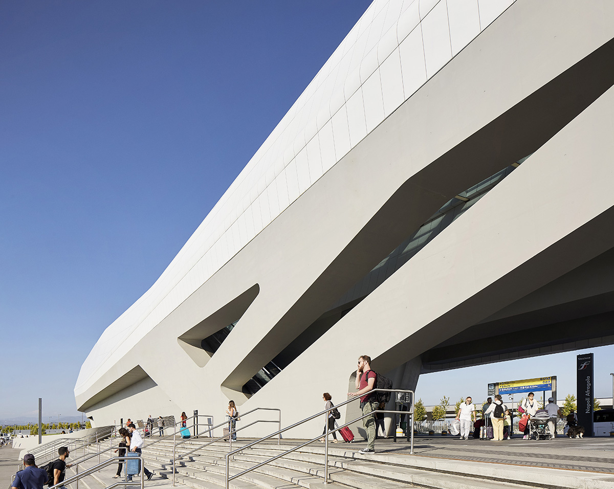 ZHA celebrates first phase of Napoli Afragola station with new photographs by Hufton+Crow