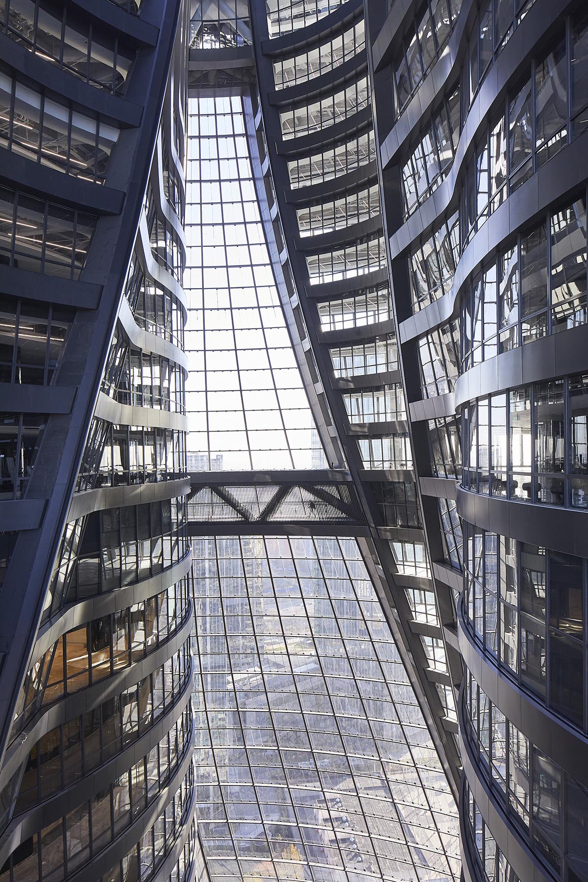 Zaha Hadid Architects completes Leeza SOHO with the world’s tallest atrium in Beijing