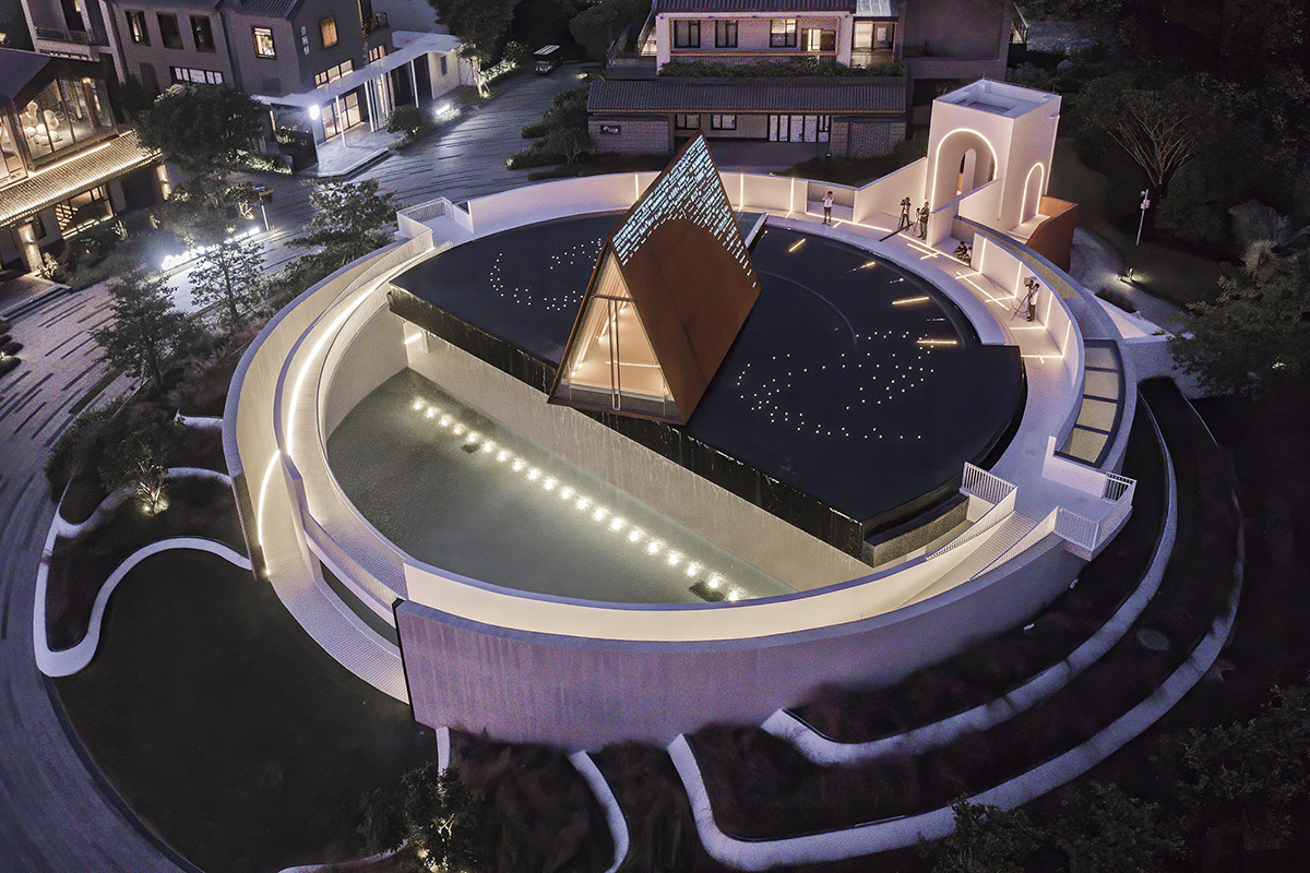 Shanghai United Design Group combines earthy elements with geometric forms for Dysis Chapel in Hainan