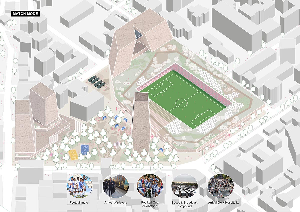 OMA selected to revitalize Tirana's historic Selman Stërmasi Stadium and its surrounding area