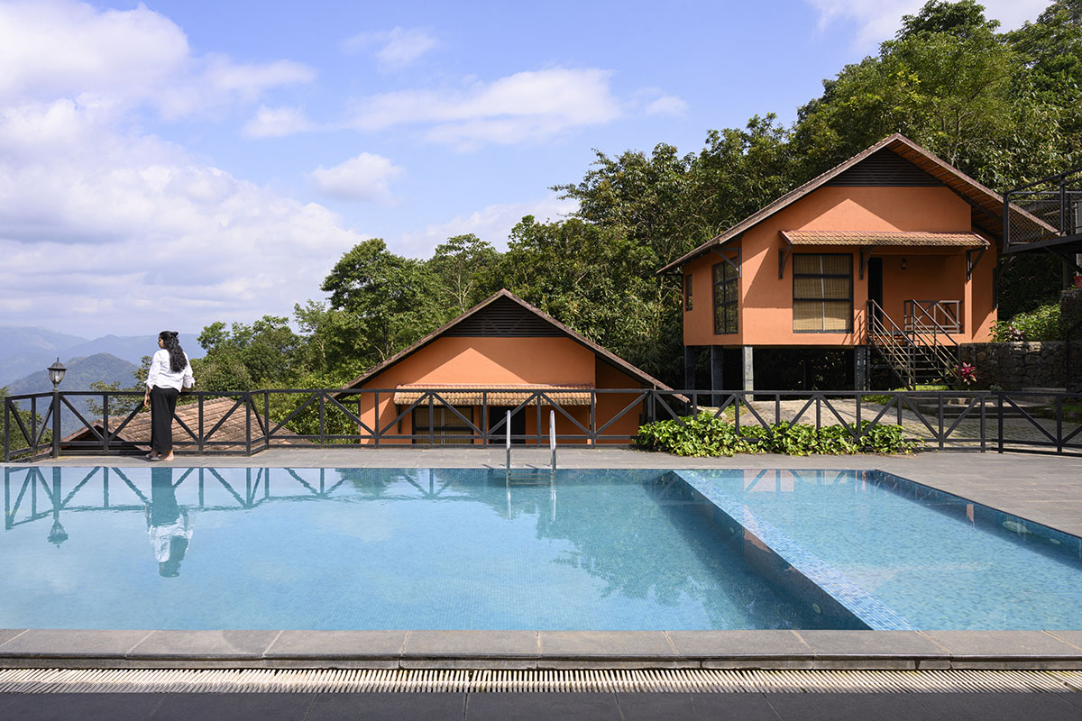 Srijit Srinivas - ARCHITECTS completes resort with dispersed villas in the hills of Idukki, India