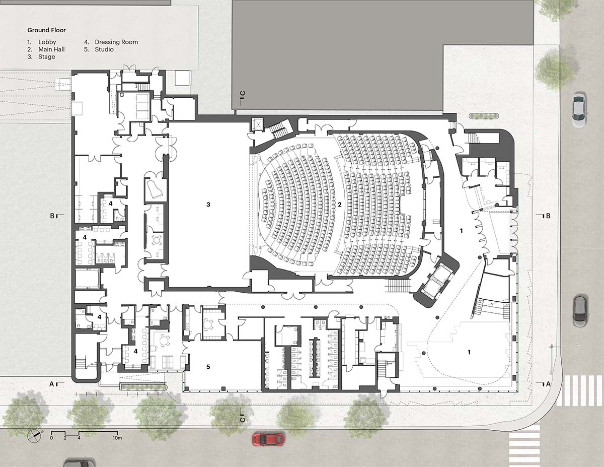 Diamond Schmitt's Ron and Erma Hawkes Centre for the Arts tops out 