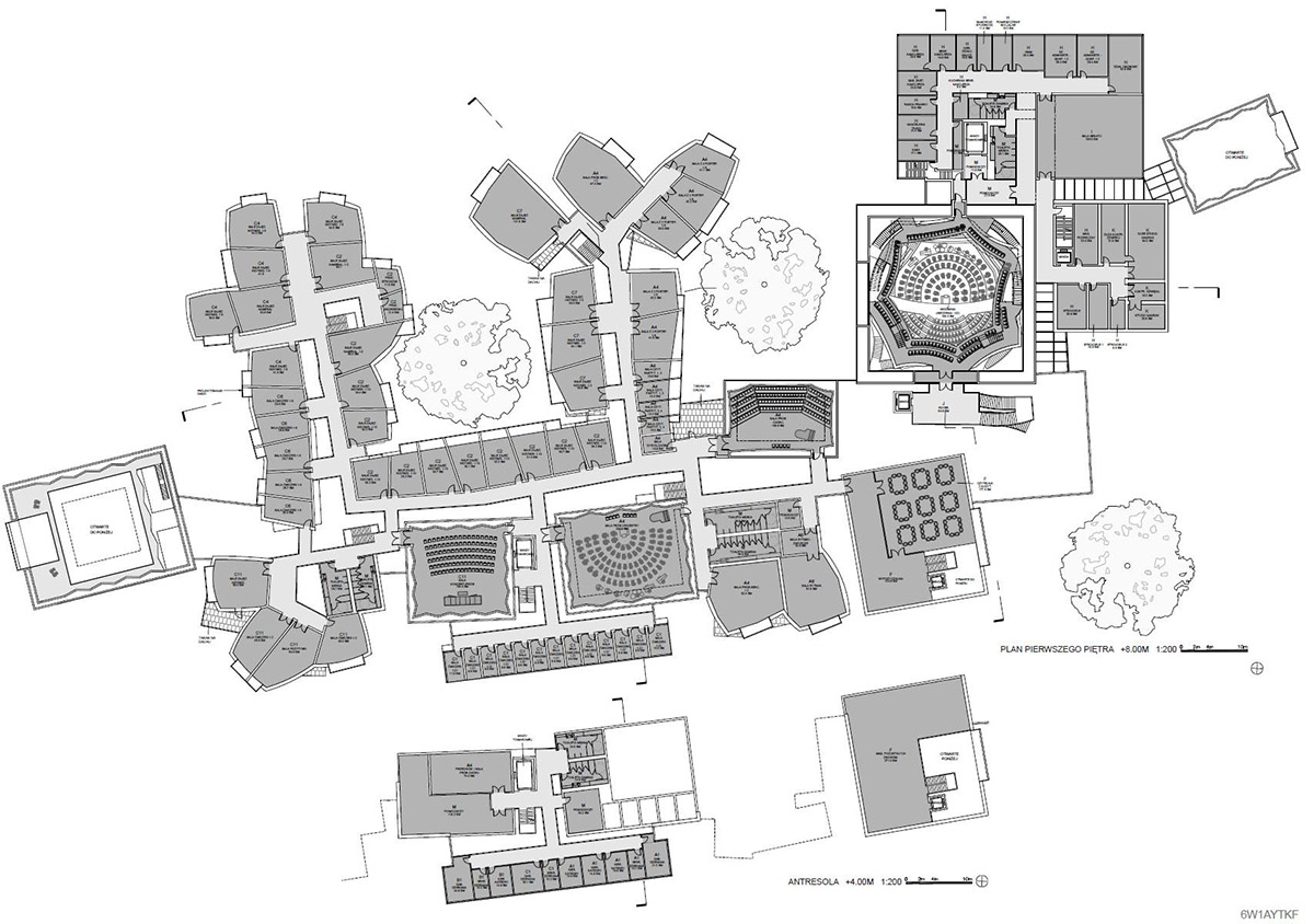 Frank Gehry to design new Krakow Academy of Music campus with windowless silver-looking volumes