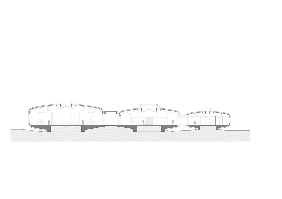 Hopkins Architects built steel pods for interpretive centre inspired by fossilised urchins in Sharjah