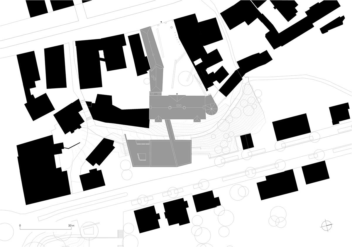 Bez+Kock Architekten uses bridge-like passageway to extend historic museum in Germany