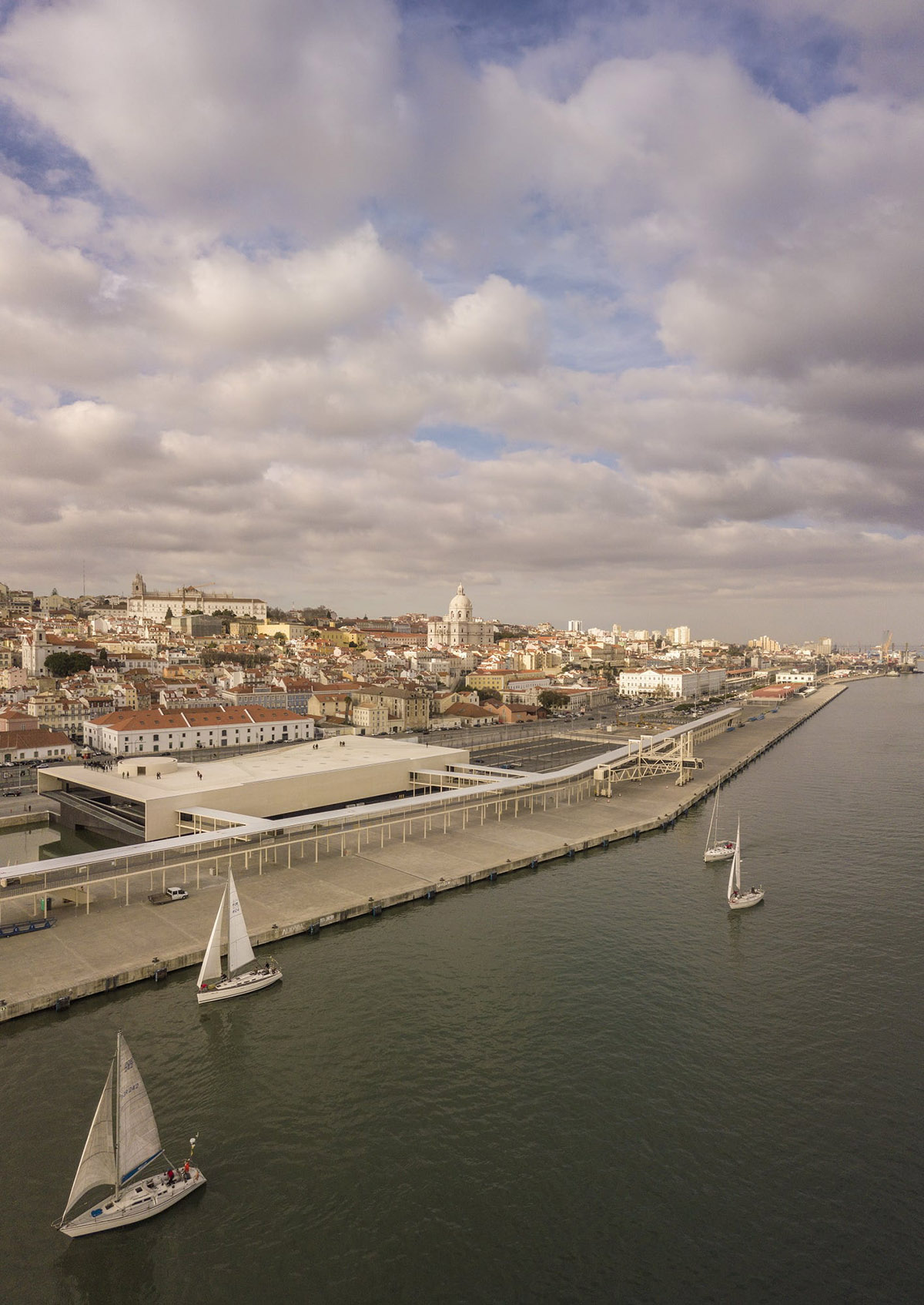 Carrilho da Graça Arquitectos creates concrete topography for Lisbon Cruise Terminal