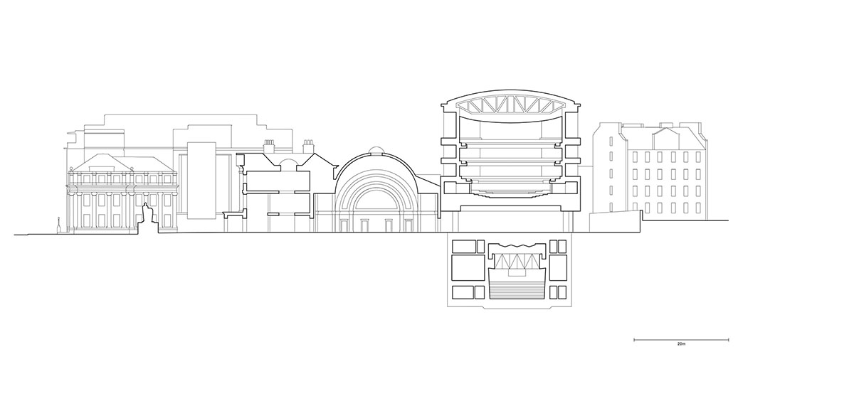 David Chipperfield Architects releases new images for Edingburgh Music Venue