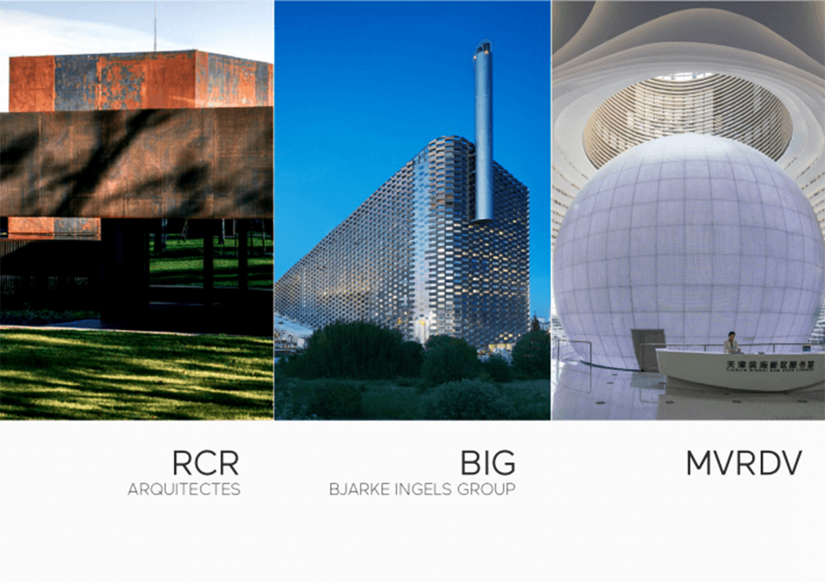 BIG, RCR Arquitectes and MVRDV among shortlist to compete for EU TUMO Convergence Center