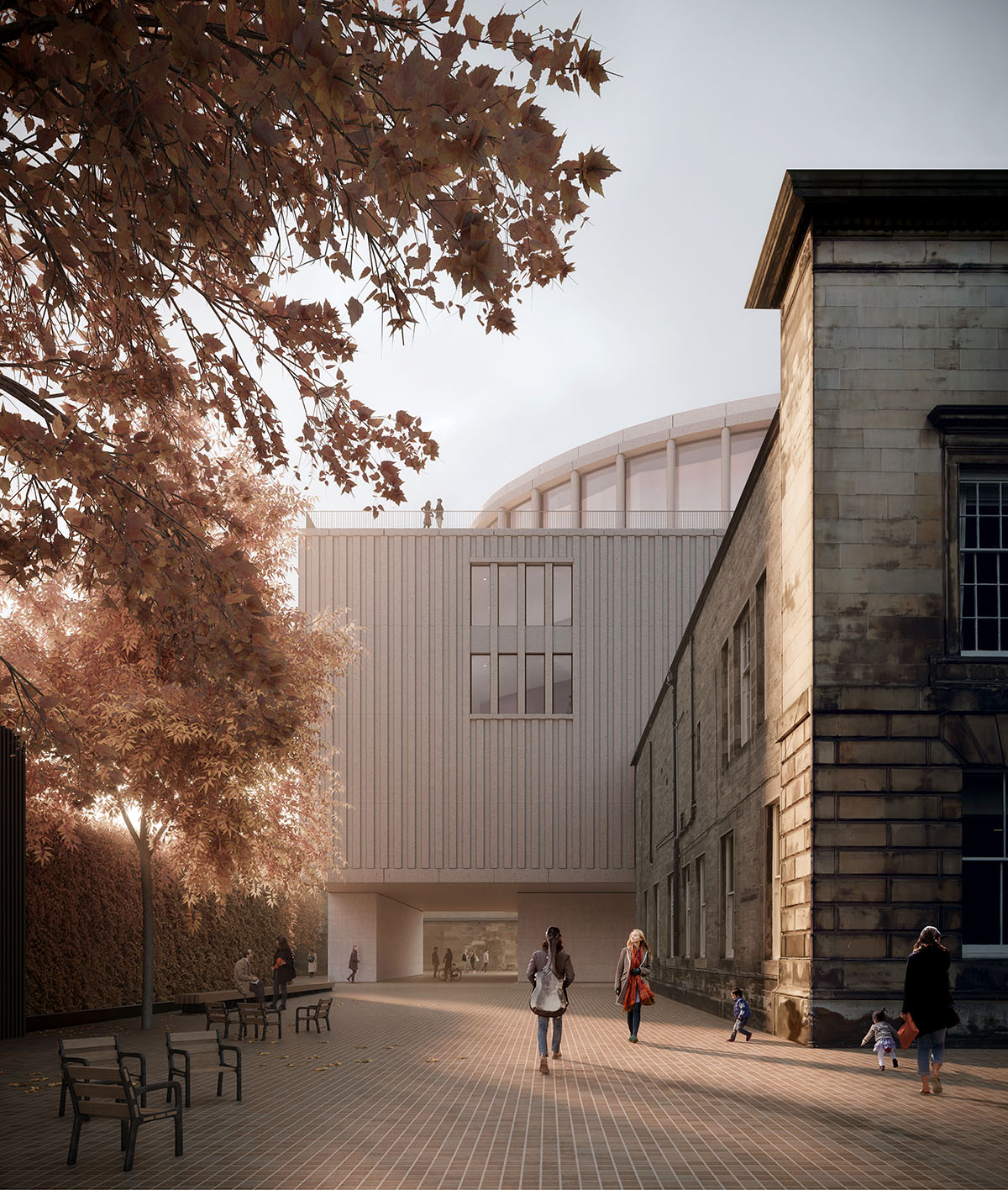 David Chipperfield Architects receives planning permission for Edinburg Concert Hall