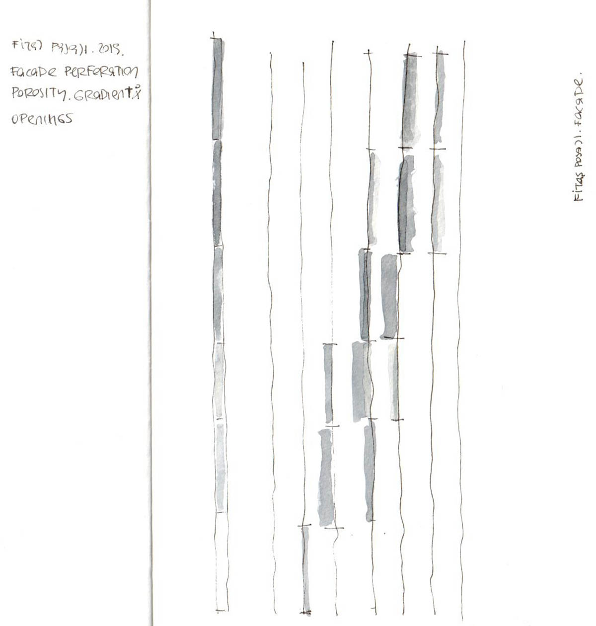 Salon Alper Derinbogaz renovates historic arcade passage with angular perforated panels in Istanbul