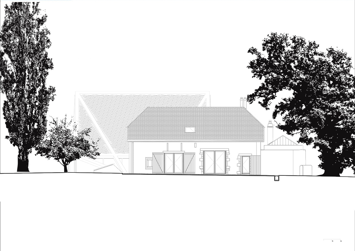 Dieter Dietz completes birdhouse-looking living space nestled in the Swiss rural landscape