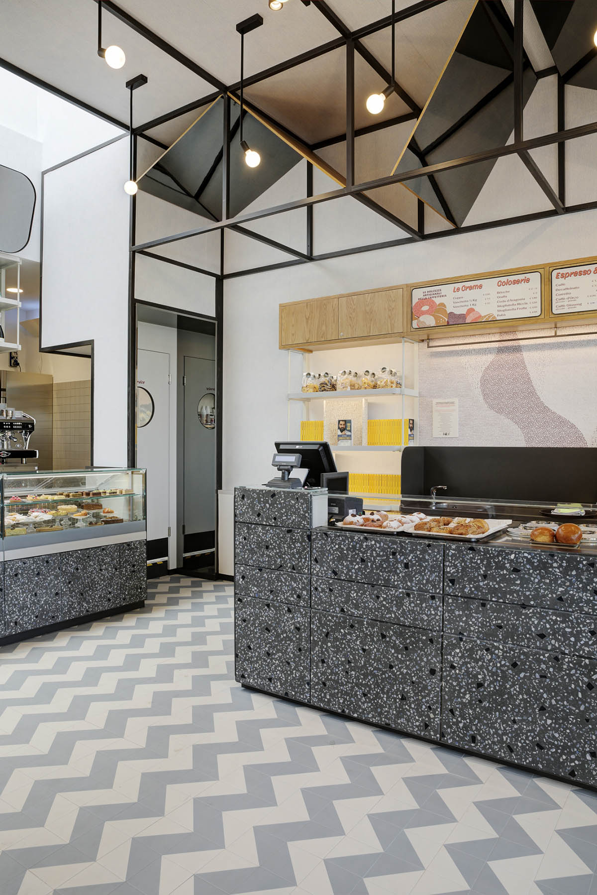 lamatilde completes new restaurant for street food with colourful interior in Italy