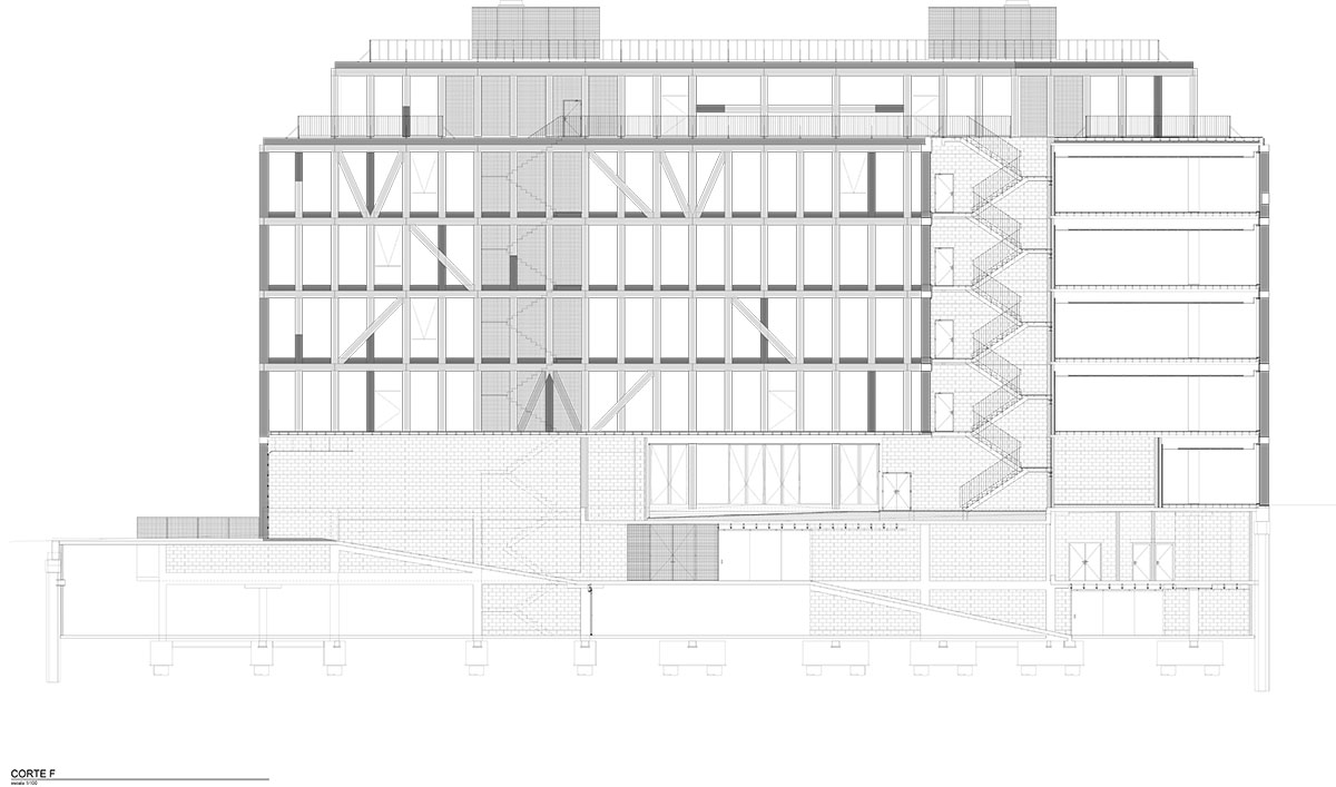 Nuno Capa Arquitecto completes Urbo Business Centre with strong geometry in Portugal