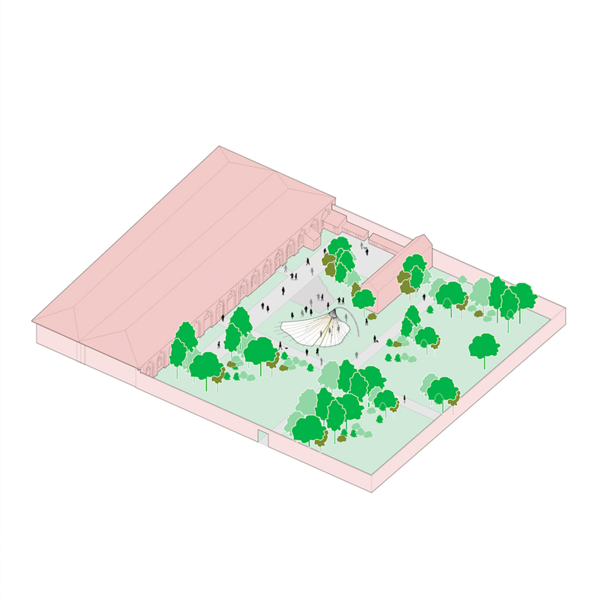 MAD reinterprets Chinese oil paper umbrella for a new installation at Venice Architecture Biennale 