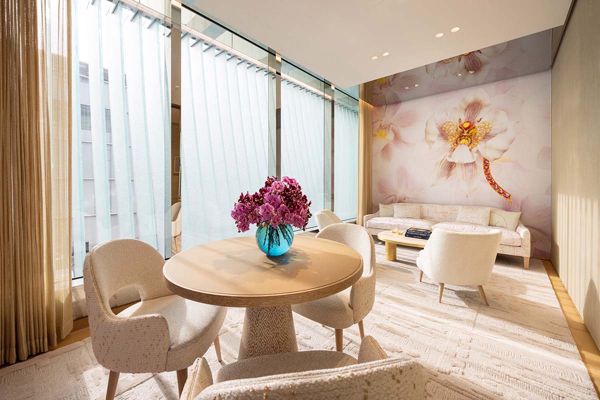 MVRDV wraps Tiffany flagship store with glass fins that make up fluid curves in Beijing 