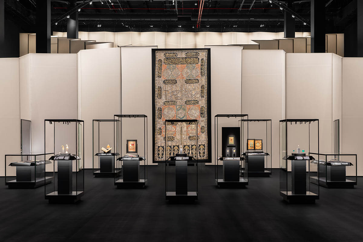 OMA creates scenography with monumental archetypal elements for the Islamic Arts Biennale