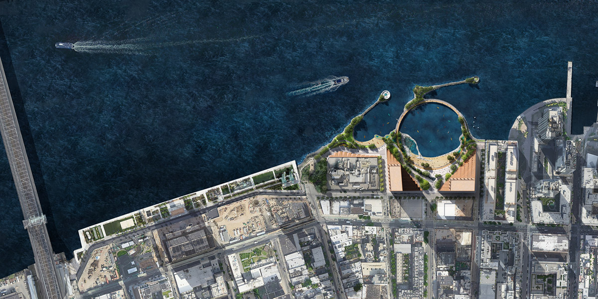 BIG and Field Operations design River Street Waterfront Masterplan in Brooklyn