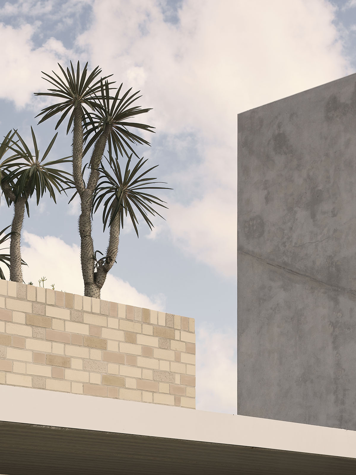 Фурмингер добавляет гигантские тяжелые стены к разрушенному дому, что позволяет в будущем расширять Челмер. 