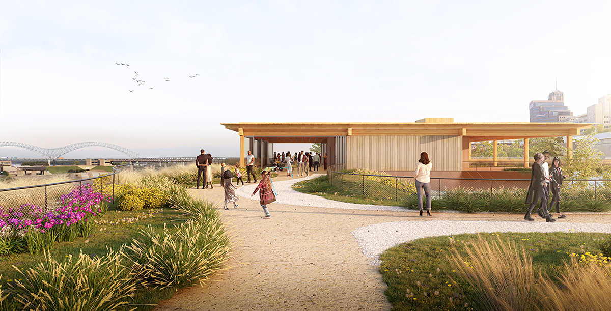 New renderings and construction updates released for Memphis Brooks Art Museum in Mississippi