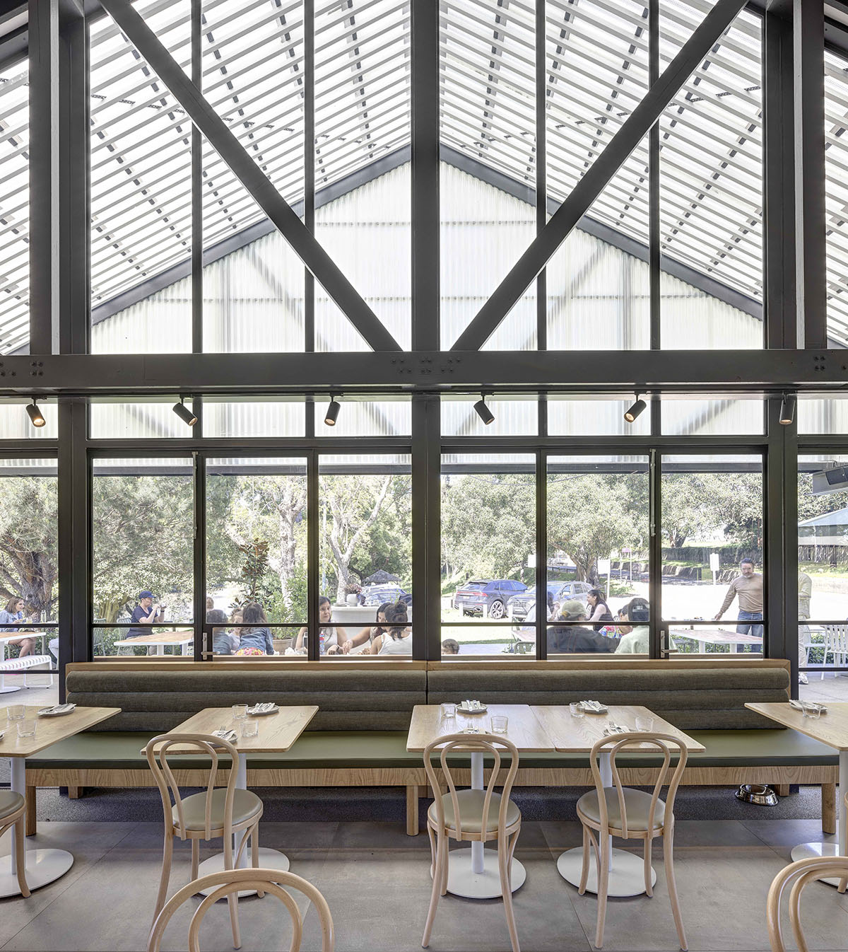 Sam Crawford Architects designed Parramatta Park Pavilion in respect to Heritage-listed landscape