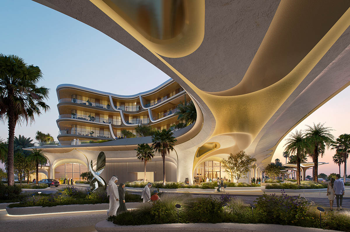 ZHA unveils design for The Grove, a new seafront neighbourhood and marina in Qatar 