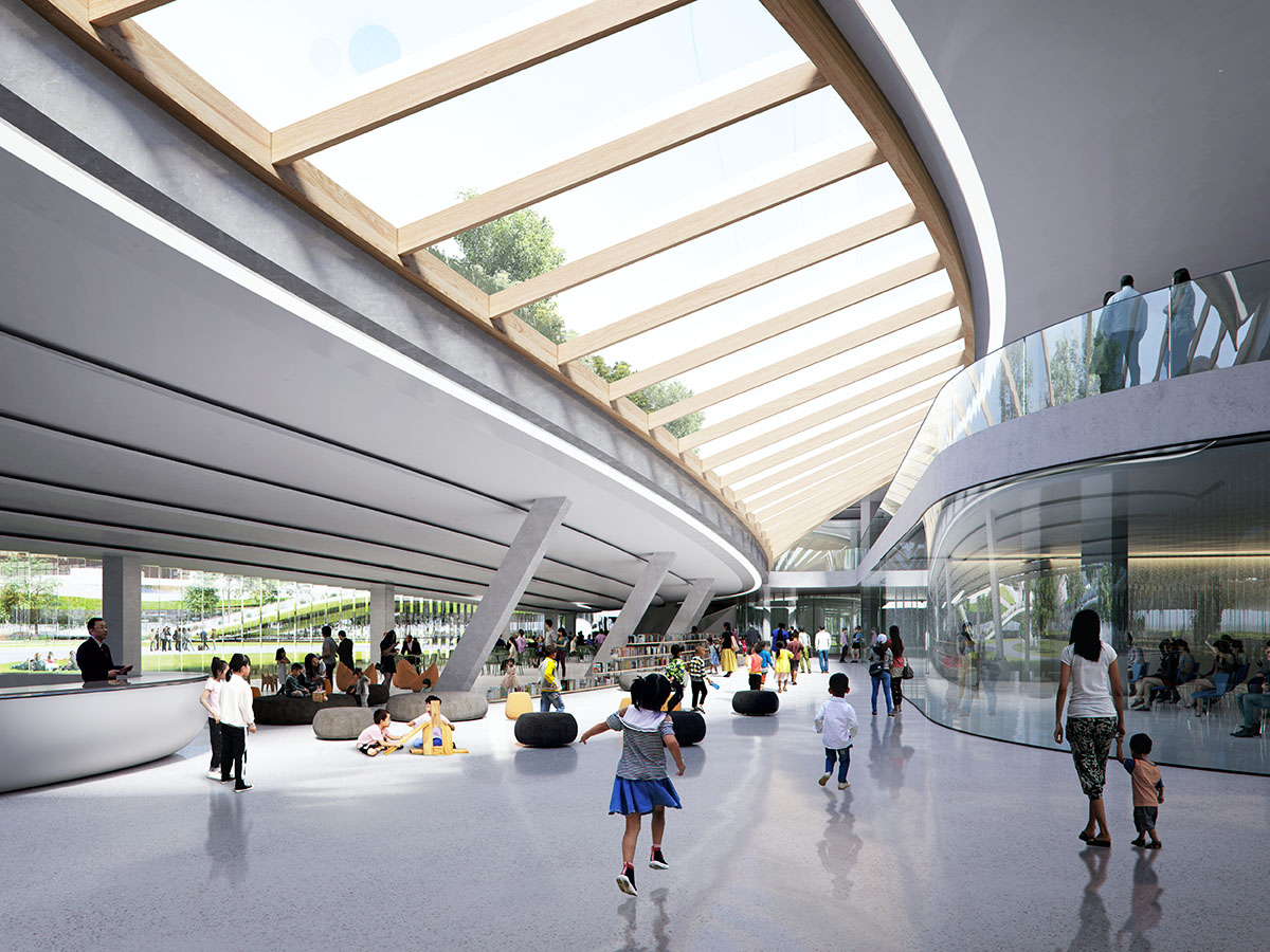 MAD releases design for Jiaxing Civic Center that creates