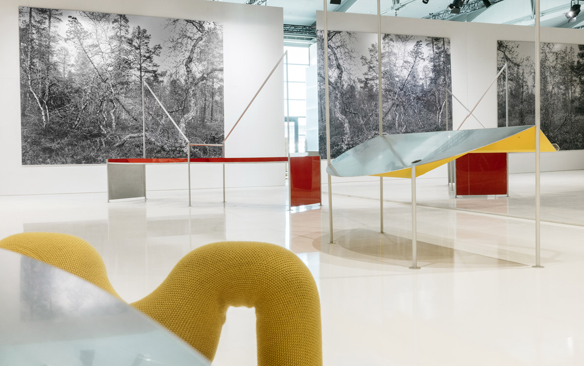 LCLA office installed exhibition as a 