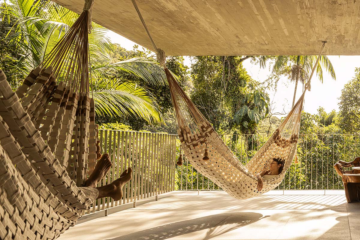Canopy House by Studio MK27 barely touches the ground amidst Brazilian tropical forest