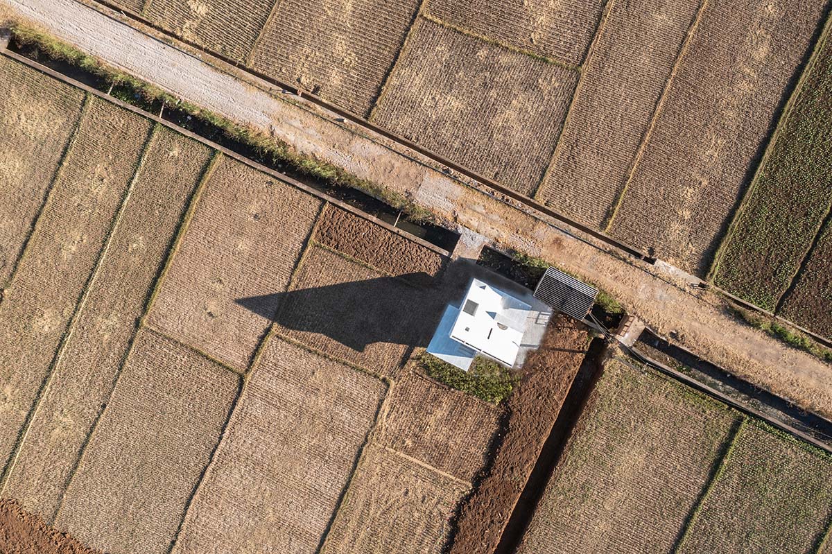 Cultural elements of local villages are translated into a pumping station by LIN architecture